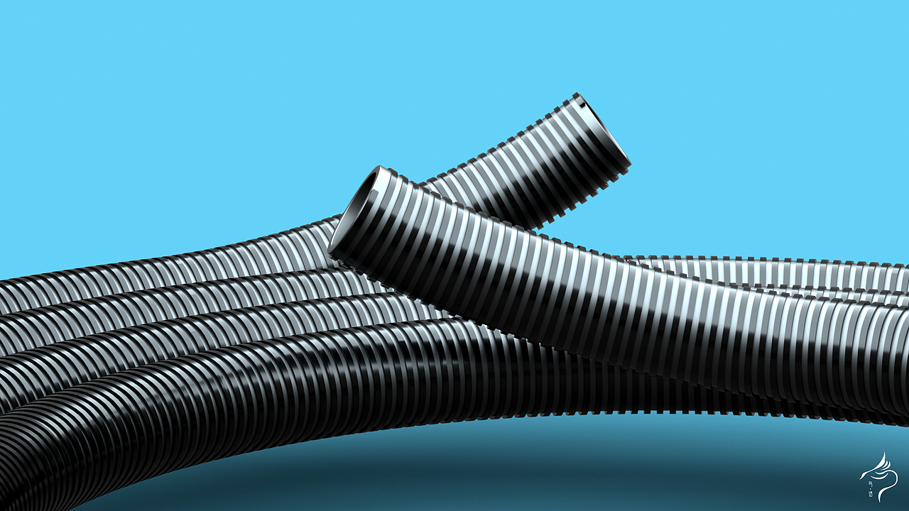 花洒软管建模（图ZMjQ1MzIxNTEy） - 产品 - 站酷设计师鸟语ny原创素材 - 站酷ZCOOL