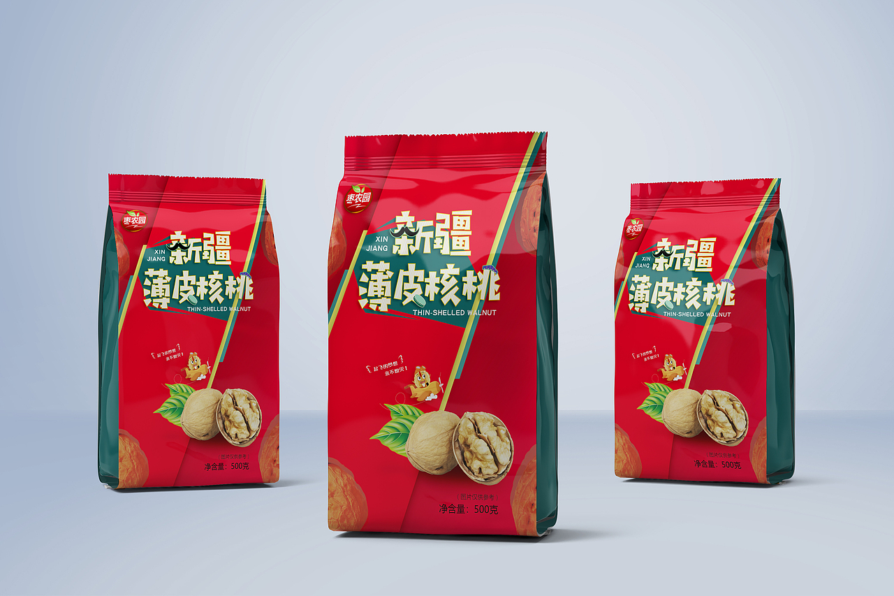 果农园 新疆薄皮核桃包装