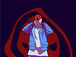 死侍街裝-DEAD POOL