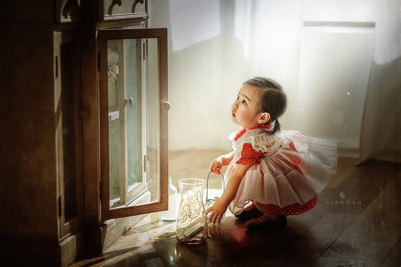 童话里的小女孩