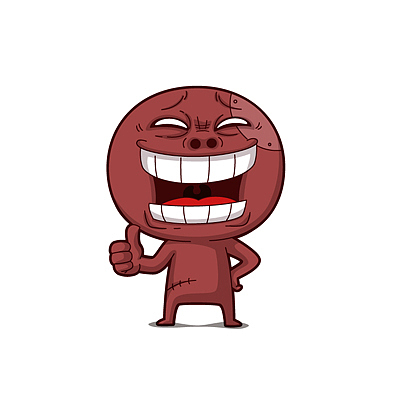 补丁脸微信表情（图ZNDYwNjAxNjg=） - 网络表情 - 站酷设计师sandmanqy原创素材 - 站酷ZCOOL