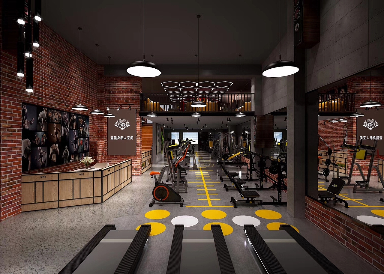 壹健身-私人工作室设计