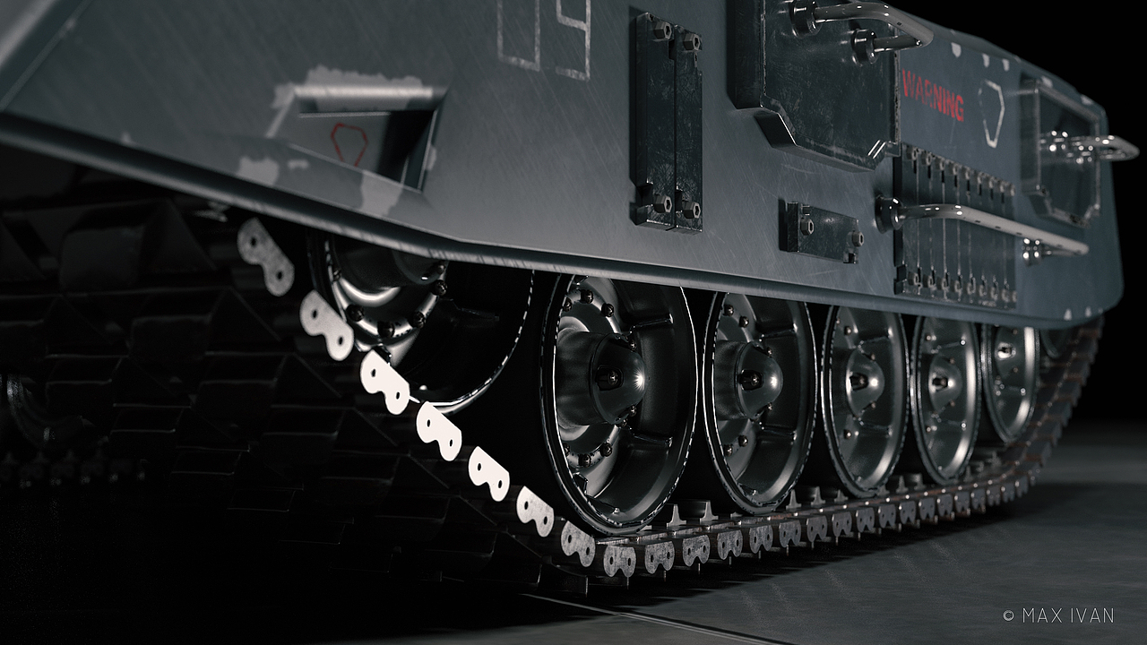 陸地機(jī)甲設(shè)計 Tank-Robot（圖ZMTQxNDA5MzAw） - 機(jī)械/交通 - 站酷設(shè)計師Max_ivan原創(chuàng)素材 - 站酷ZCOOL