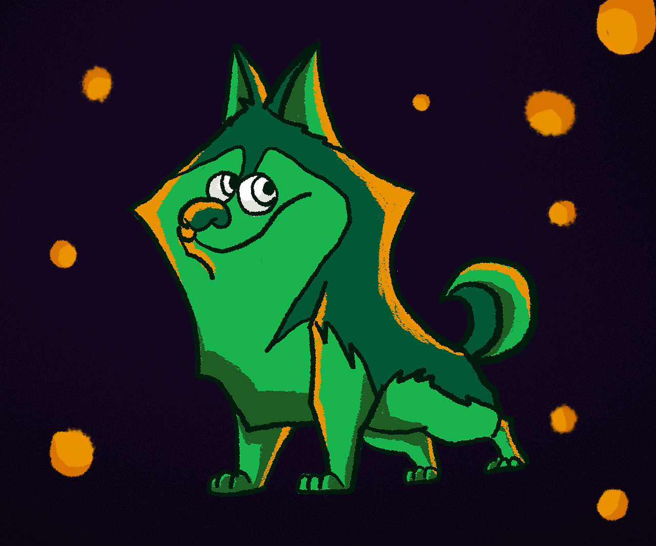 狗狗表情|平面|ip形象|ifeellikechen_临摹作品-站酷zcool