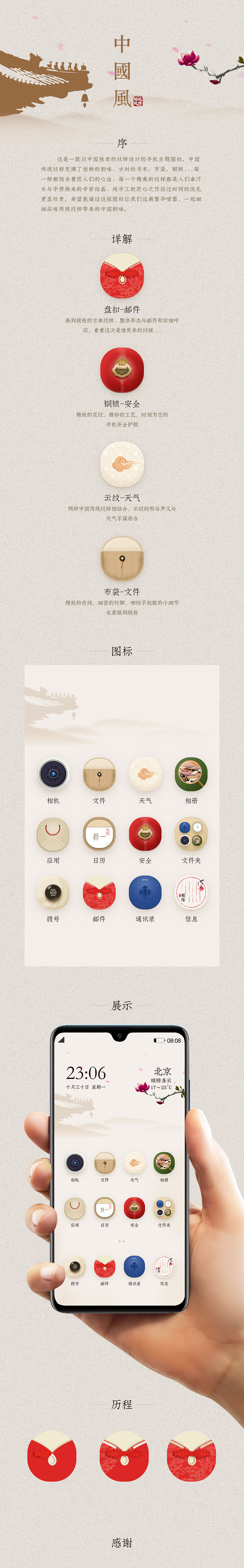 中国风手机主题图标