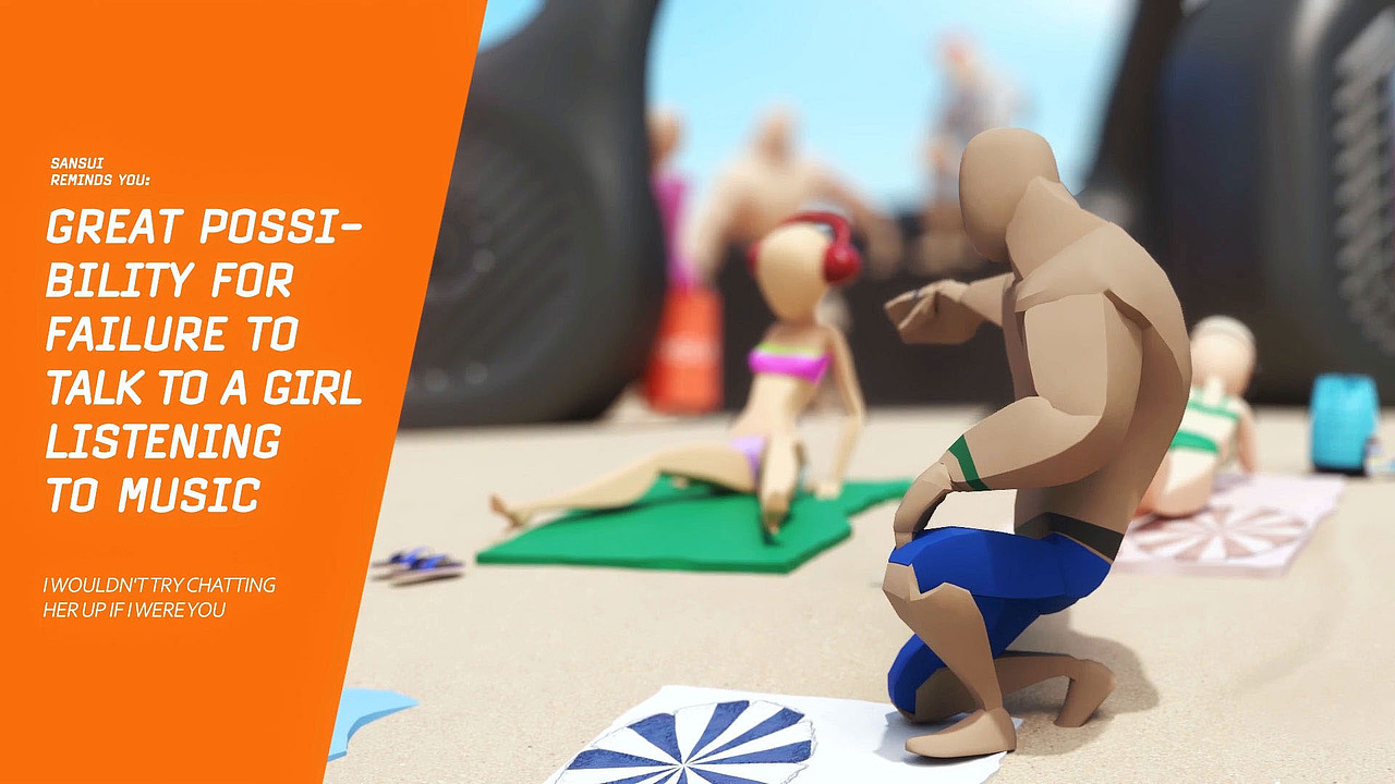 骨传导耳机广告