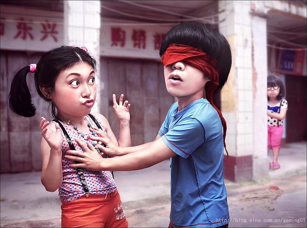 冬瓜妹的童年生活