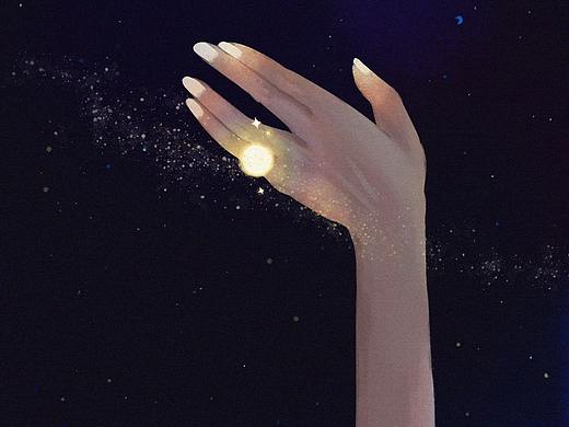The starlight in my hands