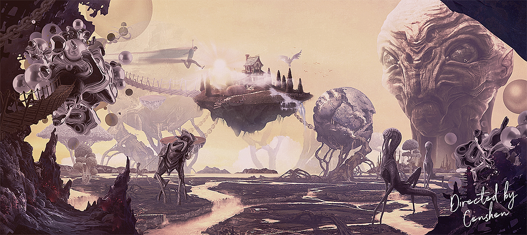 创意合成学习作品（图ZMjc5Mjg2OTI0） - 海报 - 站酷设计师designmaster2022原创素材 - 站酷ZCOOL