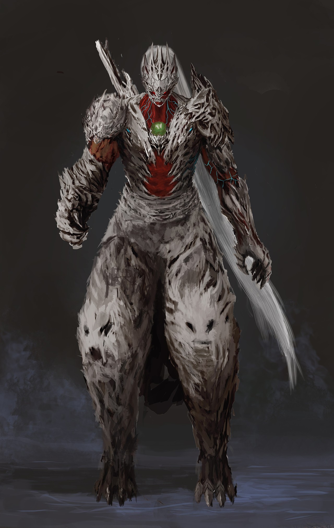 次四元 |插画|游戏原画|黑暗小僵尸 - 原创作品 - 站酷 (zcool)