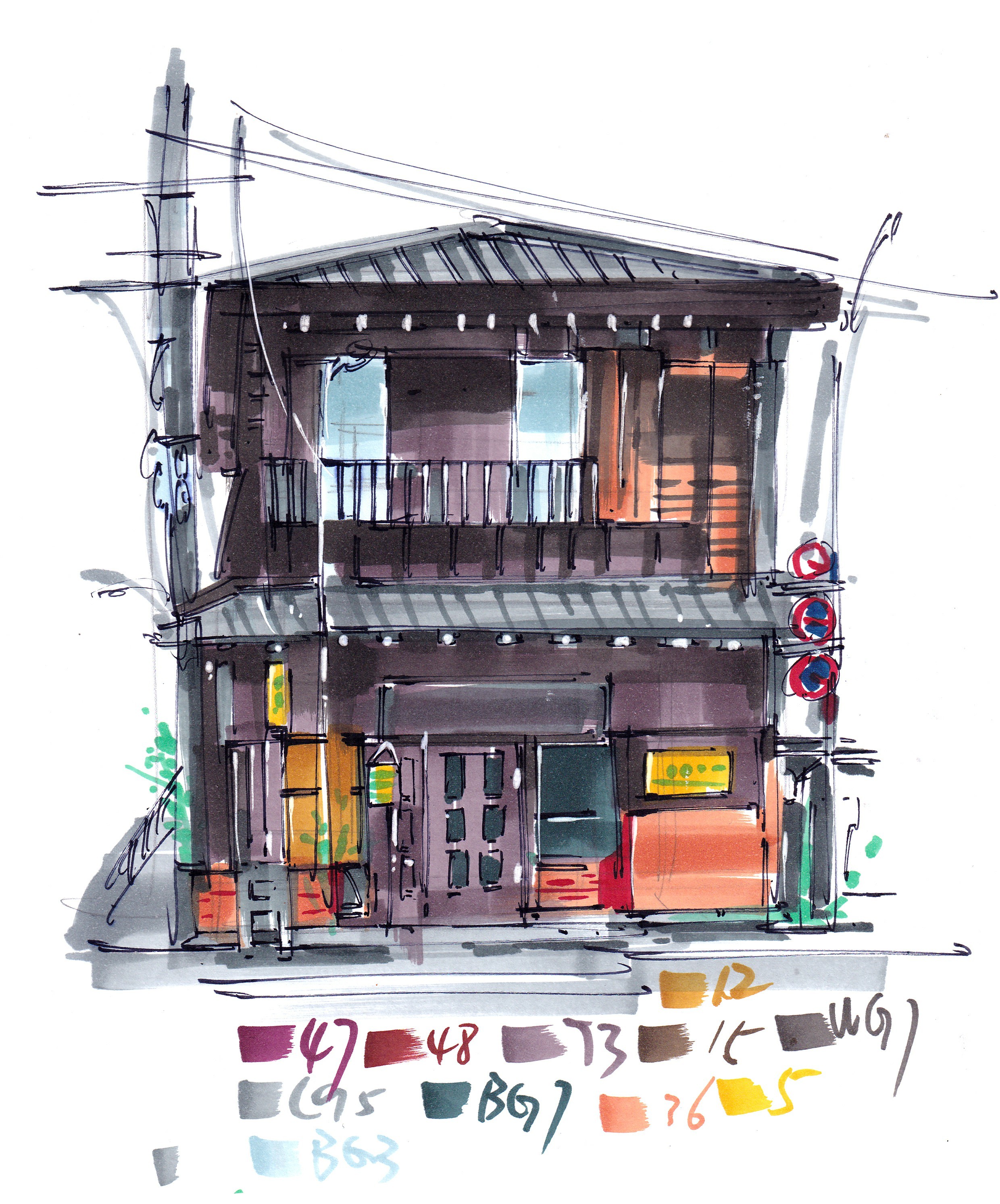 【日本】手绘合集