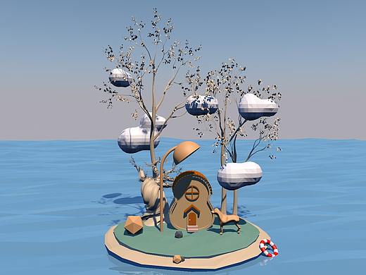 C4D建模（个人主页-ZNDU4NjAyOTI=） - 场景 - 站酷设计师冰糖葫卢1原创素材 - 站酷ZCOOL