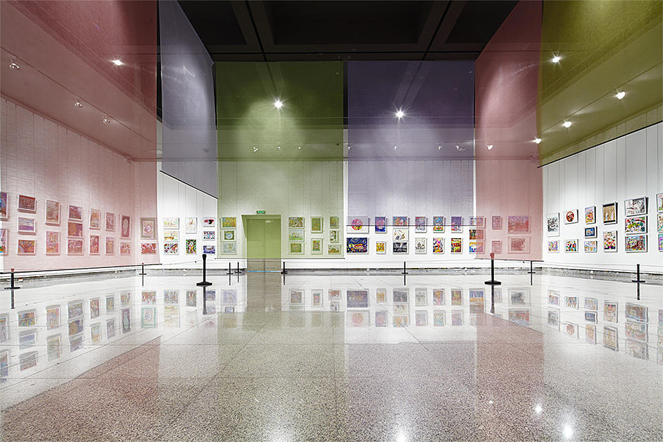 SCPP Space/深圳儿童绘画大赛/展览空间（图ZMzQzNDAwMjIw） - 展陈设计 - 站酷设计师原爲设计原创素材 - 站酷ZCOOL