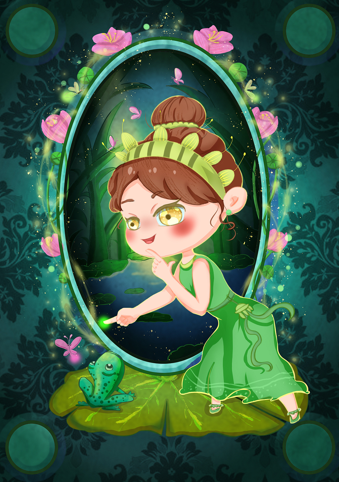 童话里的小公主|插画|儿童插画|TJIANG - 原创作品 - 站酷 (ZCOOL)