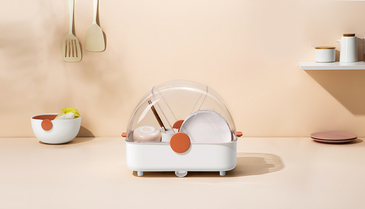 日用品 厨房系列 厨房纸 饺子盒 碗筷架（图ZMjQ1NTU0NDM2） - 产品摄影 - 站酷设计师喵之celeste原创素材 - 站酷ZCOOL