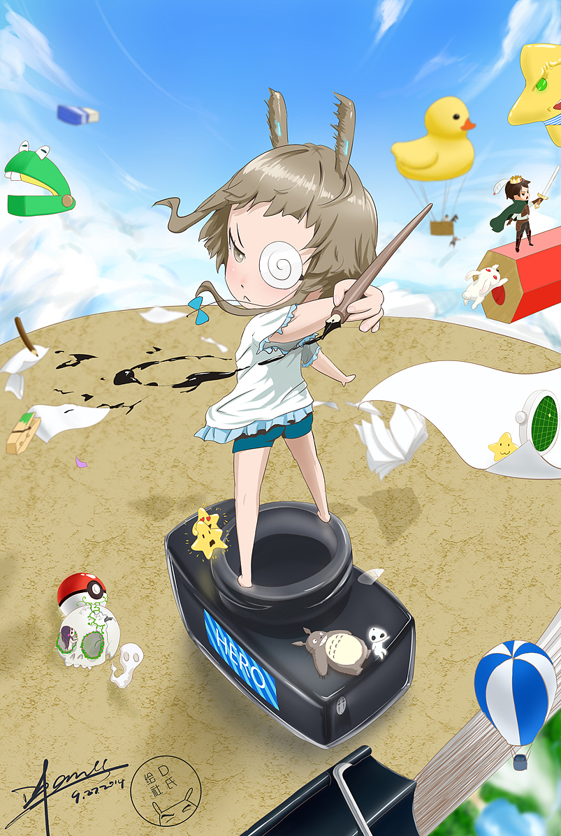 原创“板娘”一枚，【二次元粉儿进】（图ZMjAwOTE2NzI=） - 商业插画 - 站酷设计师D_pang原创素材 - 站酷ZCOOL