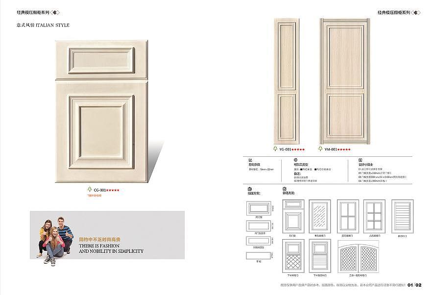 橱柜门画册@通用橱柜门画册配套alphacam图库