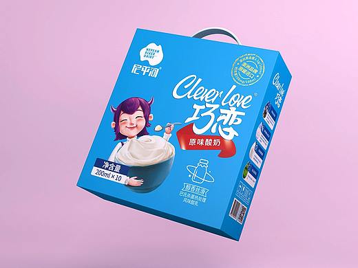 VONSUP 晚春品牌 + 尼平河乳业  牛奶包装 酸奶包装