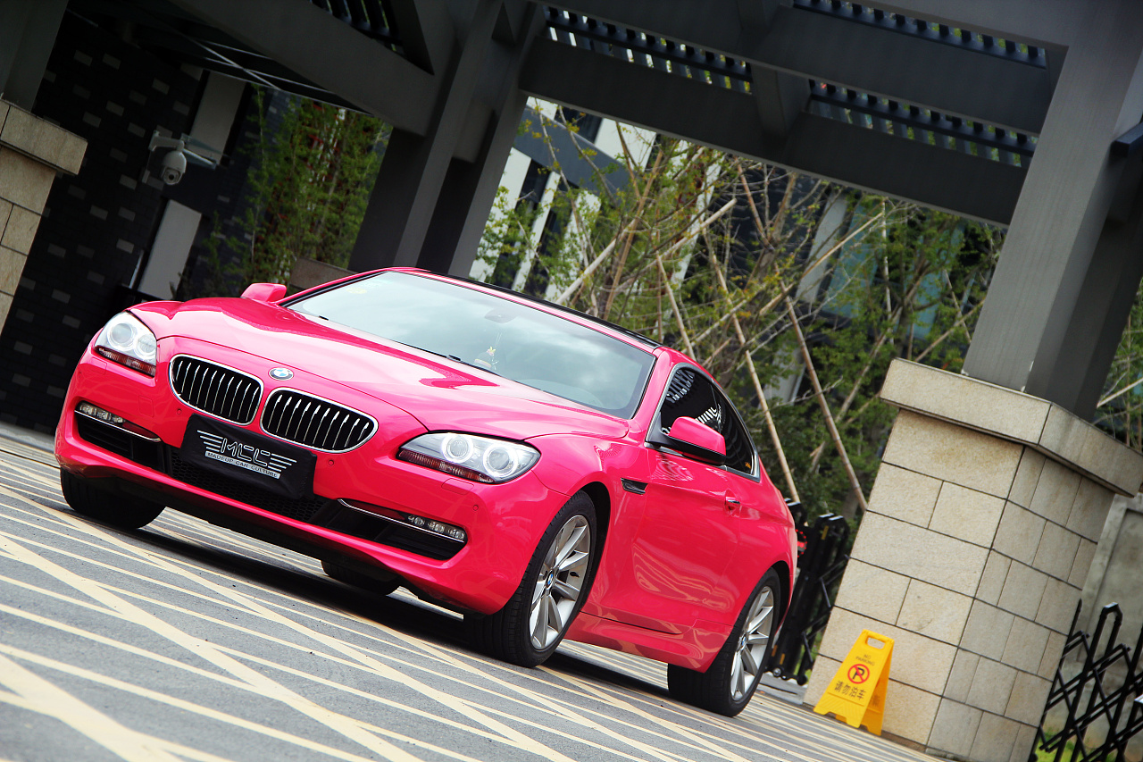 宝马640i外景照片