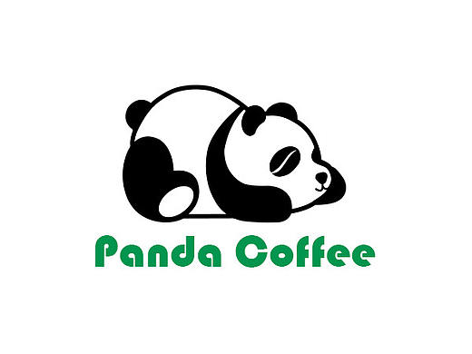熊猫咖啡logo
