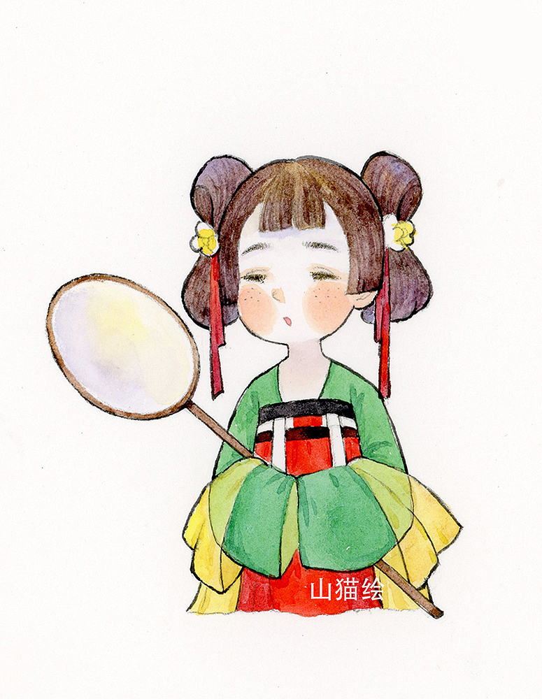 团练课的古风小可爱