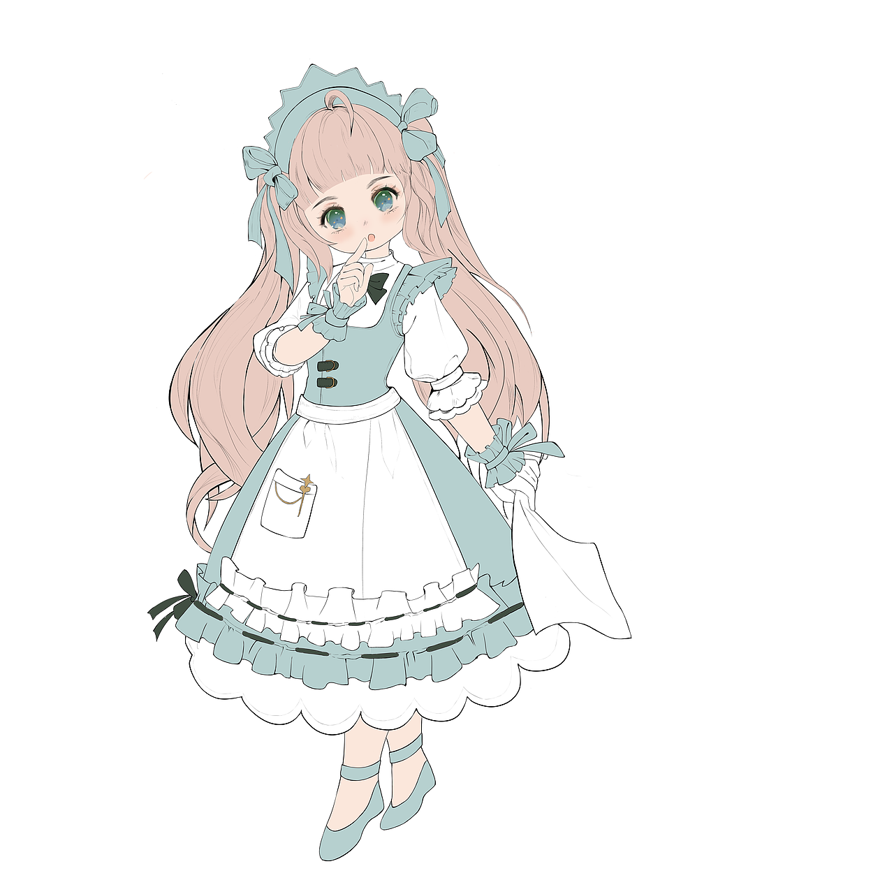 二次元q版费拉拉五头身日系漫画