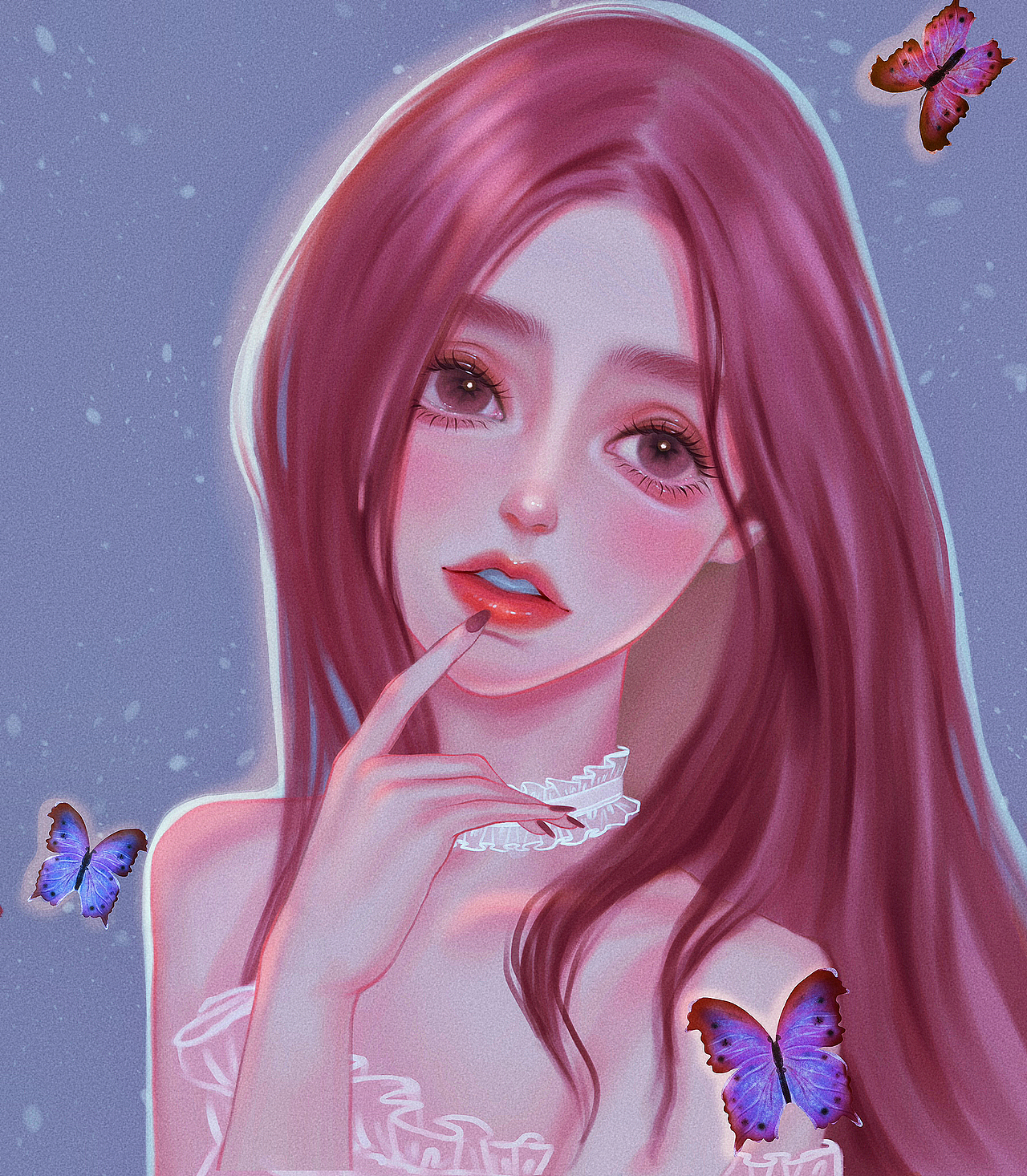 头像练习（图ZMjYzNTc3MjU2） - 创作习作 - 站酷设计师芒果块Gogo原创素材 - 站酷ZCOOL