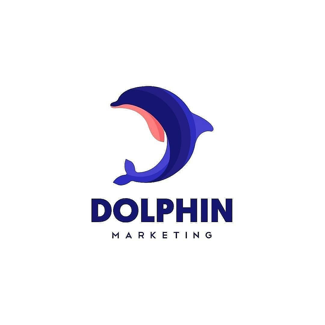 logodolphin标志字母图形交互延伸创意视觉