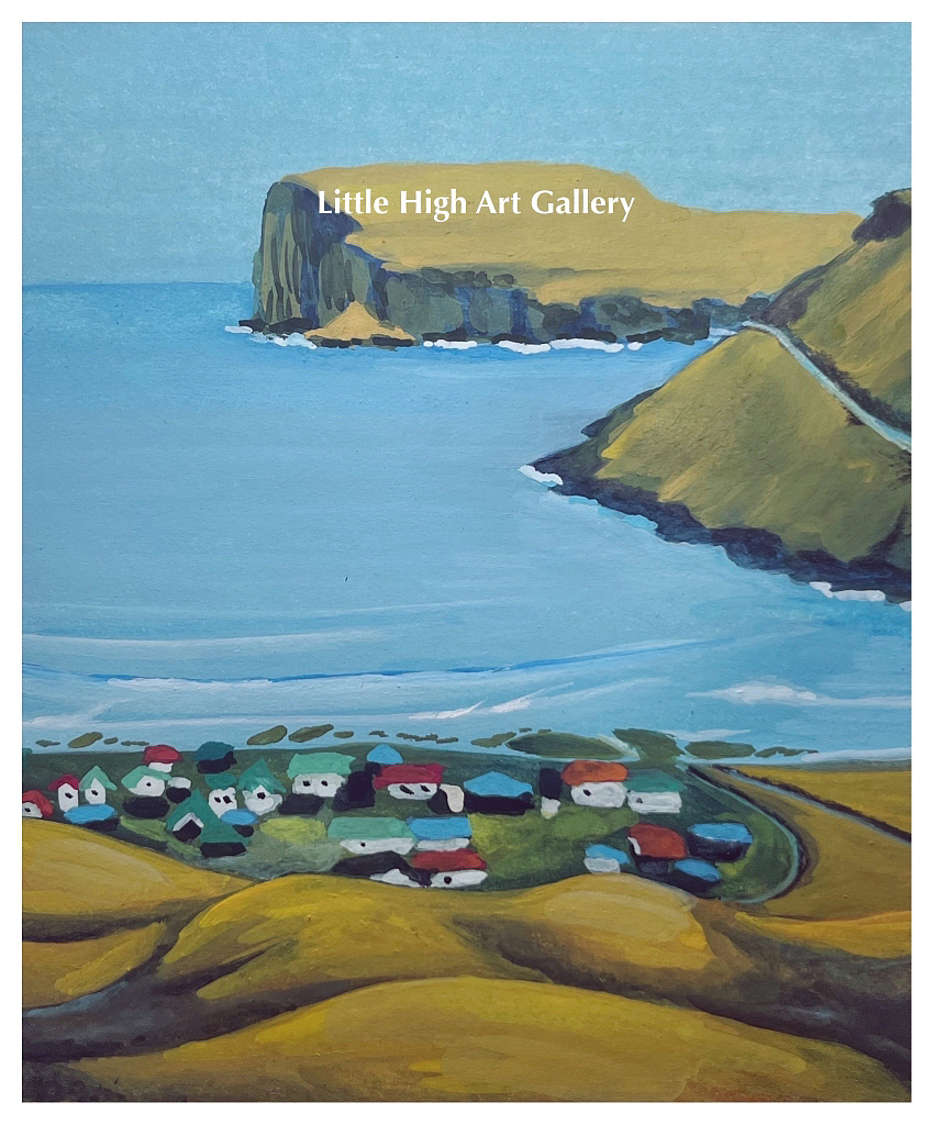 近期的不透明水彩