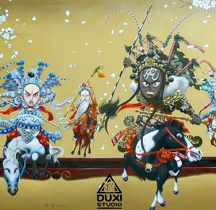 小时候与刀马记（图ZMjAyMDc3NTQ0） - 绘画 - 站酷设计师杜溪原创素材 - 站酷ZCOOL