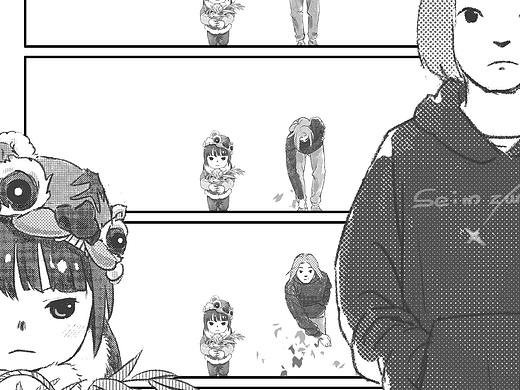 卡尔的漫画系列｜#离座（个人主页-ZNTY2NDI3ODQ=） - 短篇/格漫 - 站酷设计师没有猫的卡尔原创素材 - 站酷ZCOOL