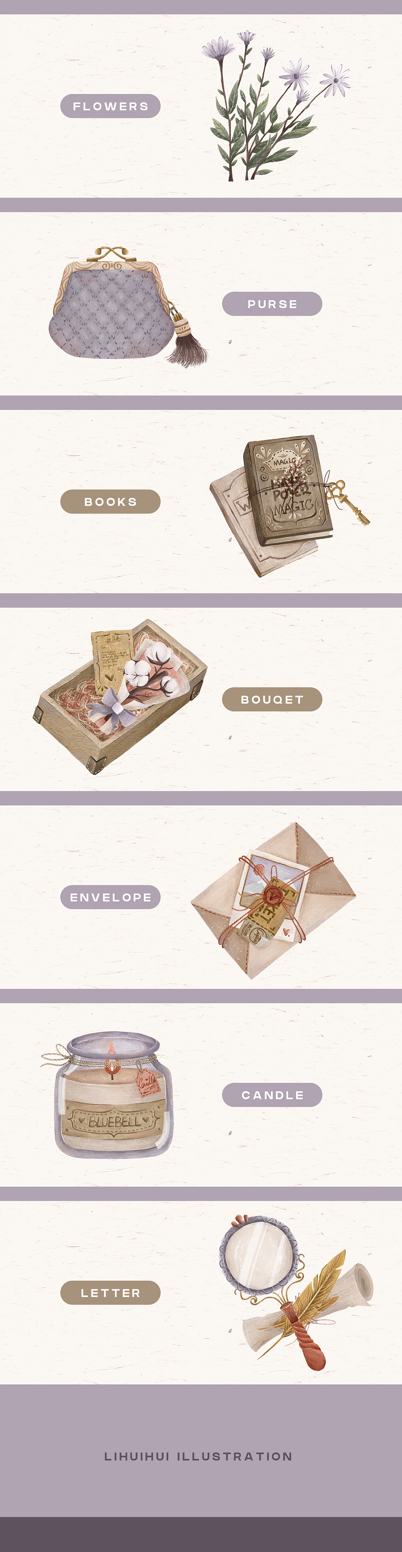 商业插画 | 小物件（图ZMjkxNDA2MDcy） - 商业插画 - 站酷设计师李灰灰_原创素材 - 站酷ZCOOL