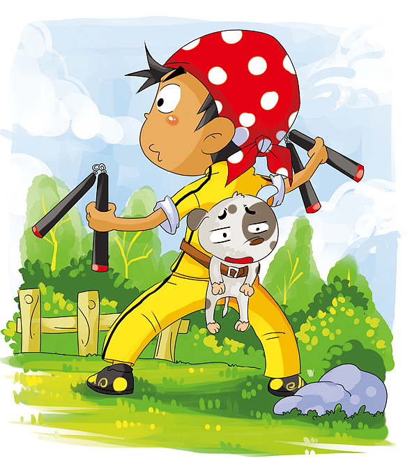 一些小学课本插图