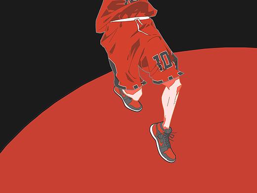 篮球插画作品集