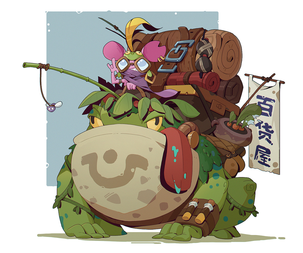 搅屎棍小分队（图ZMjM4NjI3MTY4） - 游戏原画 - 站酷设计师甲鱼baku原创素材 - 站酷ZCOOL