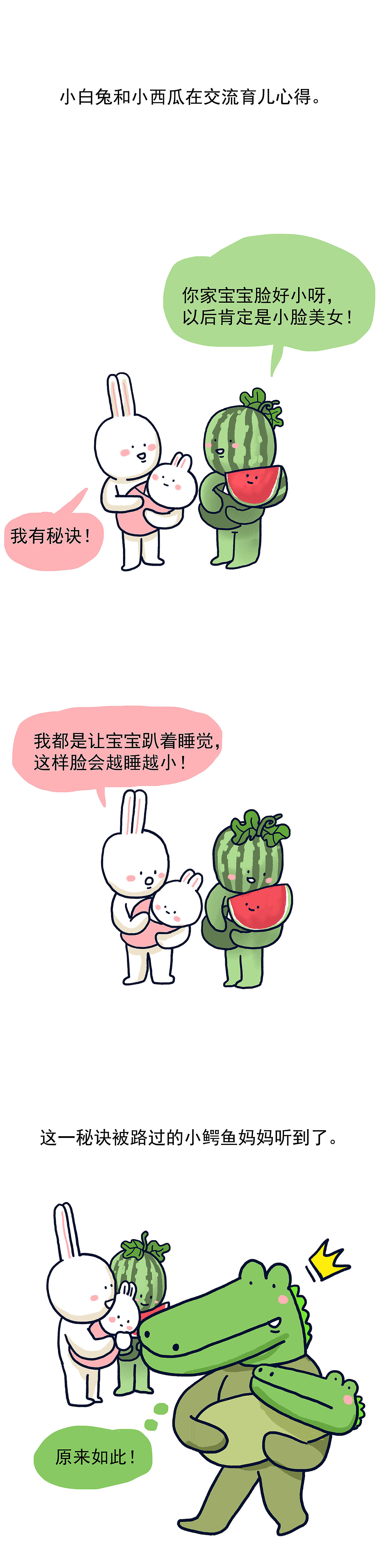 今天跟你透露一点小鳄鱼的妈妈听来的育儿心得（图ZMTc1ODIwMTky） - 短篇/格漫 - 站酷设计师_小矛原创素材 - 站酷ZCOOL