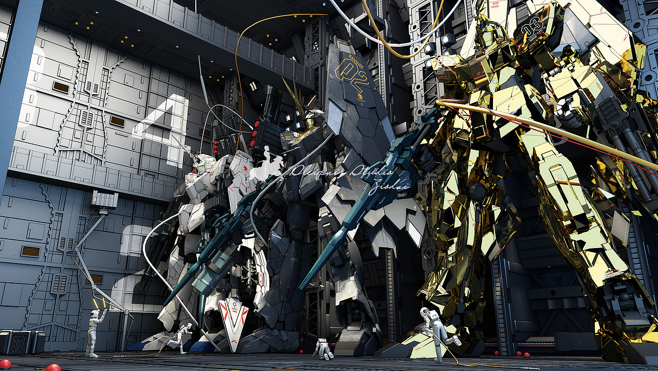 mg 独角兽1 2 3号机 完全版（图ZMjk5MDIxMTI=） - 动画/影视 - 站酷设计师ziodai原创素材 - 站酷ZCOOL