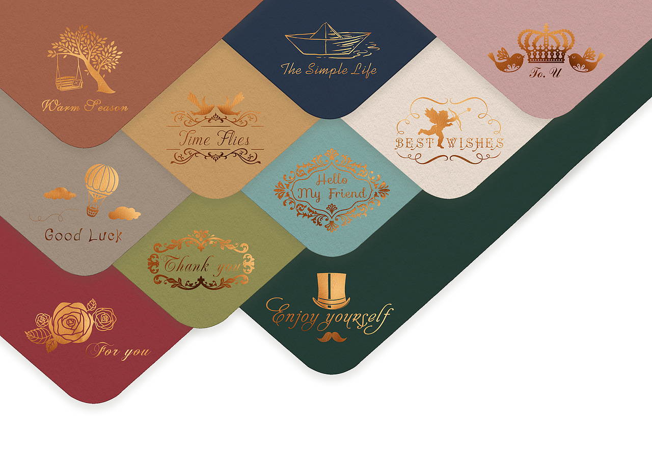 贺卡、信封图案设计（图ZMTc0OTUyMzQ0） - 商业插画 - 站酷设计师zhangyuyio原创素材 - 站酷ZCOOL