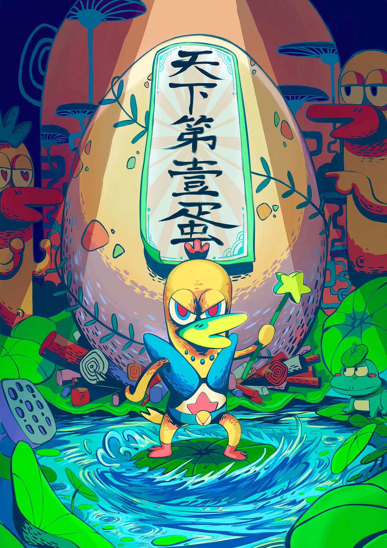 超级星星鸭之天下第一蛋（图ZNDIzOTUxNDg=） - 概念设定 - 站酷设计师宇宙人烧烧原创素材 - 站酷ZCOOL