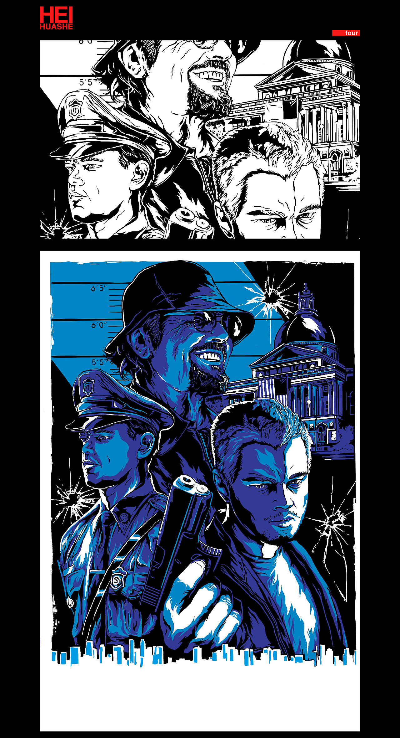 还不是因为别的做不好-只能画画-（图ZMTUxOTU5NDUy） - 新锐潮流插画 - 站酷设计师AT小黑原创素材 - 站酷ZCOOL