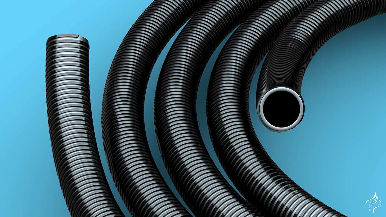 花洒软管建模（图ZMjQ1MzIxNTA4） - 产品 - 站酷设计师鸟语ny原创素材 - 站酷ZCOOL