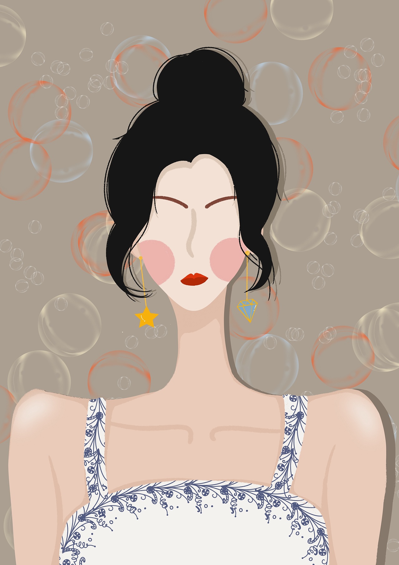 现代女性|插画|绘本|小糖布 - 原创作品 - 站酷 (zcool)