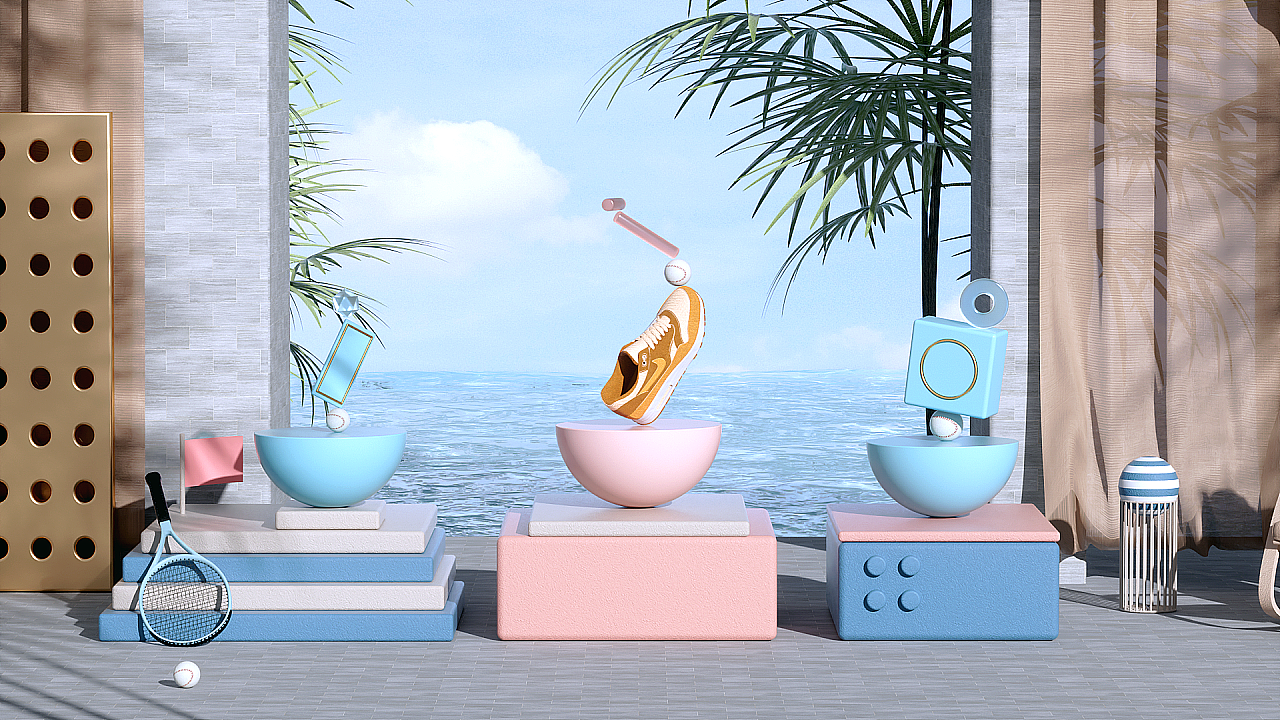 2020-C4D作品总汇