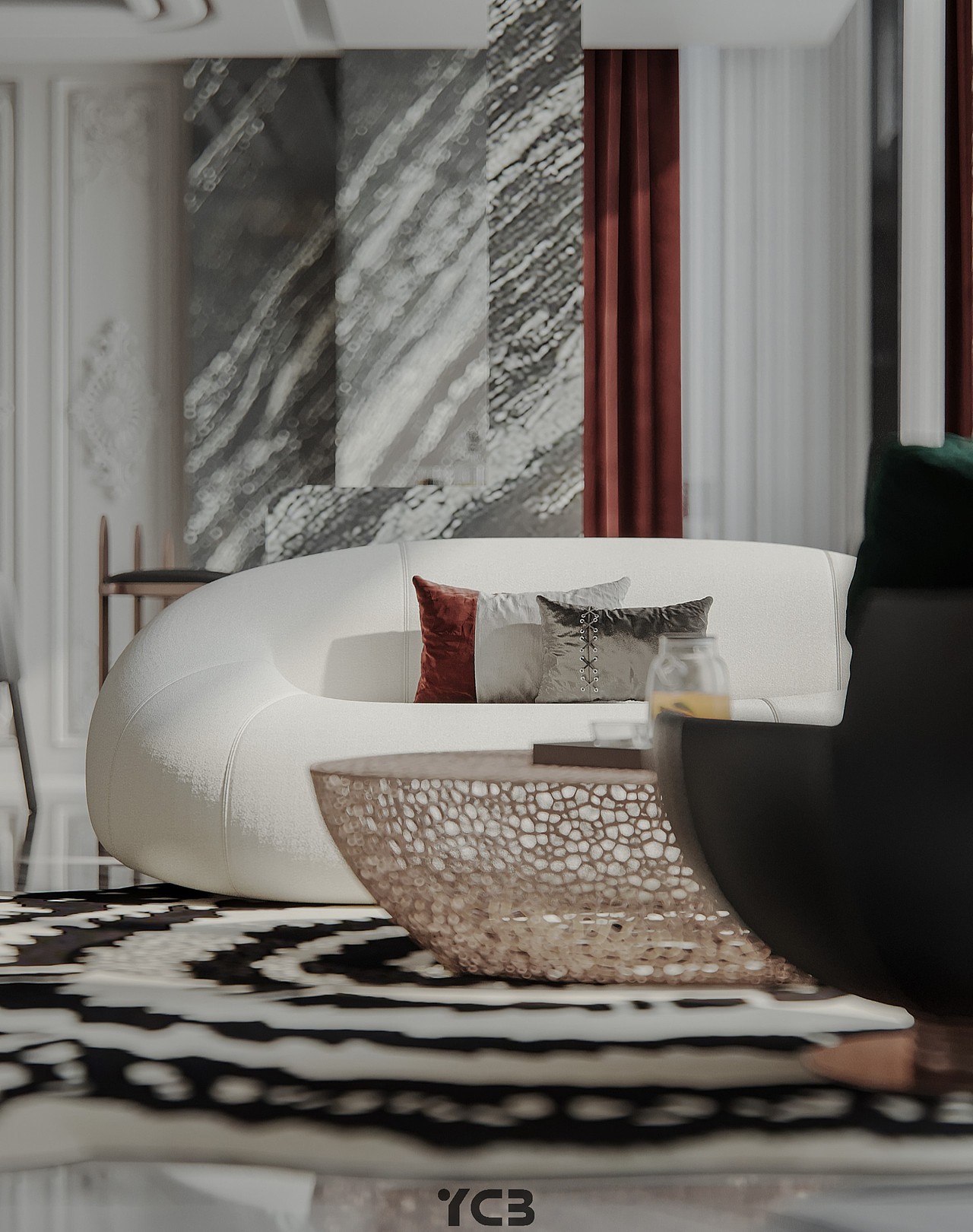 Modern style | 轻法式与现代相结合（图ZMjg5MDgwODA0） - 家装设计 - 站酷设计师森林空间原创素材 - 站酷ZCOOL