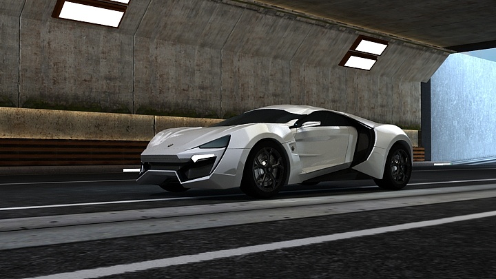 速度与激情7 莱肯超跑