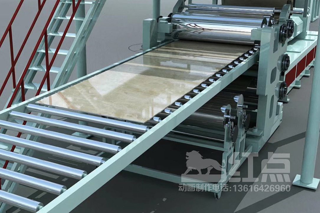 青岛胶州即墨城阳3D三维动画-投标片-机械演示结构工程