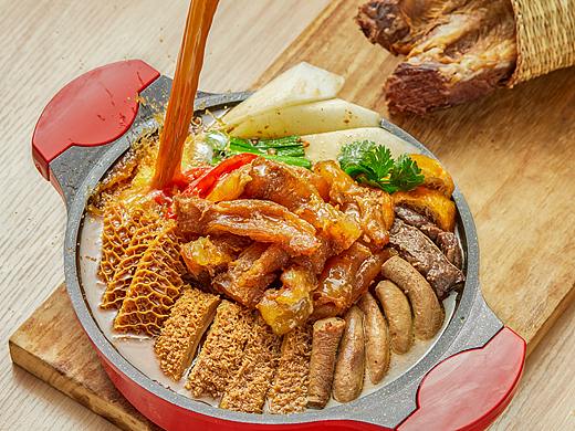 左木美食摄影@江南美食视觉研究所- 《拼二牛杂煲》