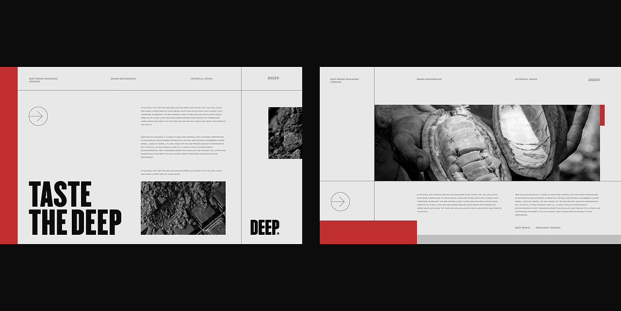 新西兰进口DEEP巧克力品牌包装升级(图ZMjkzNDU5NTk2) - 品牌 - 站酷设计师东临Dolin原创素材 - 站酷ZCOOL