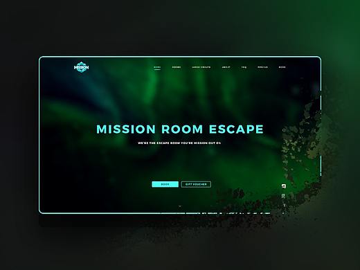 MISSION ROOM ESCAPE-官網設計