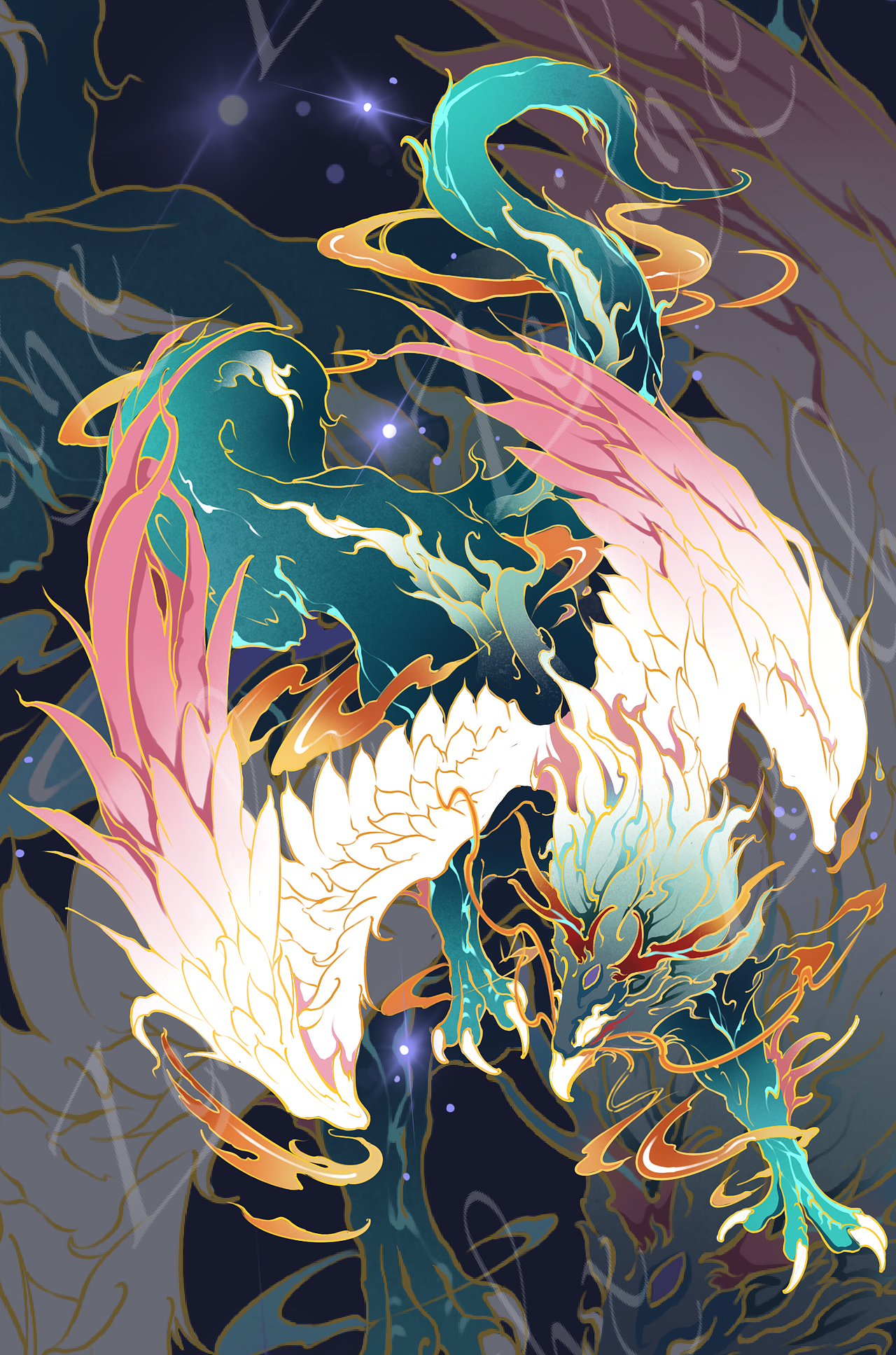 山海经异兽系列—龙生九子